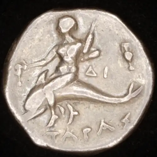 Calabria, Tarentum, AR Didrachm