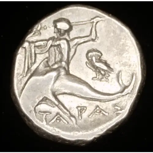 Calabria, Tarentum, AR Didrachm
