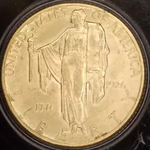 Classic Commemorative Gold - 1926 Sesquicentennial - Gold, $2.5 Dollars