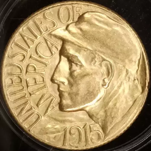 Classic Commemorative Gold--- Panama - Pacific Exposition 1915 -Gold- 1 Dollar (2)