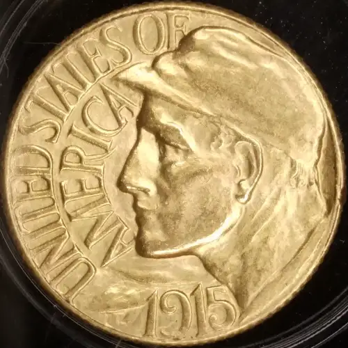 Classic Commemorative Gold--- Panama - Pacific Exposition 1915 -Gold- 1 Dollar (2)