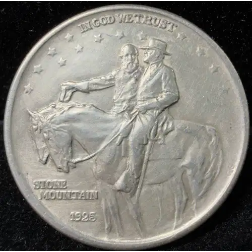 Classic Commemorative Silver--- Stone Mountain Memorial 1925 -Silver- 0.5 Dollar (2)
