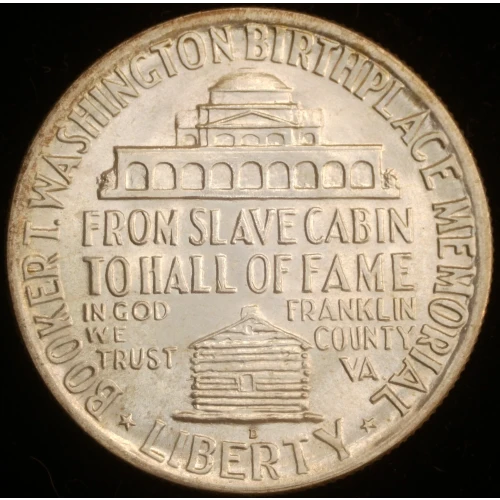 Classic Commemorative Silver--- Booker T. Washington Memorial 1946-1951-Silver- 0.5 Dollar (2)