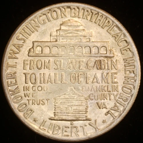 Classic Commemorative Silver--- Booker T. Washington Memorial 1946-1951-Silver- 0.5 Dollar (2)