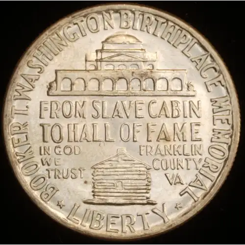 Classic Commemorative Silver--- Booker T. Washington Memorial 1946-1951-Silver- 0.5 Dollar (2)