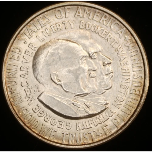 Classic Commemorative Silver---Carver/Washington Commemorative 1951-1954-Silver- 0.5 Dollar