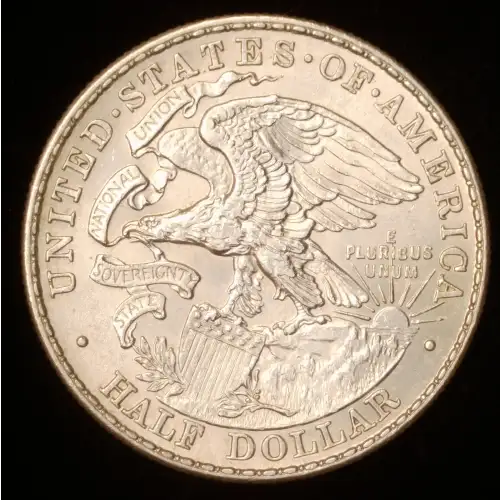 Classic Commemorative Silver--- Illinois Centennial 1918 -Silver- 0.5 Dollar (2)
