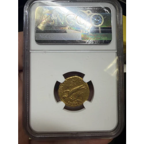 Claudius, AV Aureus NGC VF 4/5 2/5 (4)