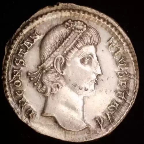 Constantius II, AR Heavy Siliqua