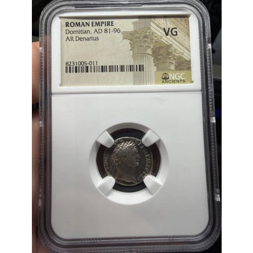 Domitian, AR Denarius