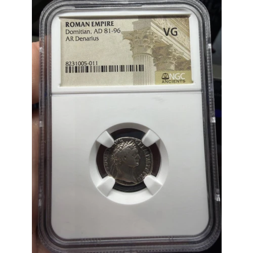 Domitian, AR Denarius