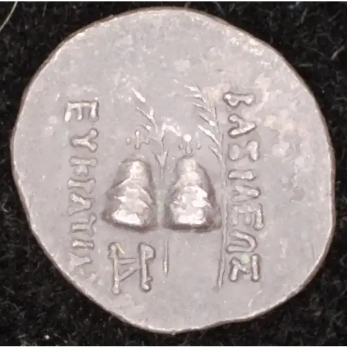 Eukratides I, AR Obol