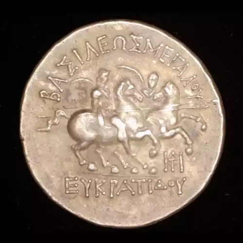 Eukratides I, AR Tetradrachm (2)