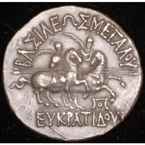 Eukratides I, AR Tetradrachm