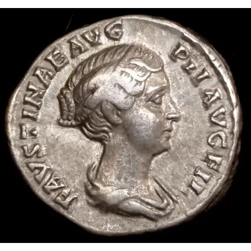 Faustina the Elder, AR Denarius