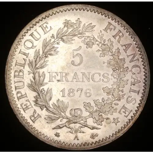 FRANCE Silver 5 FRANCS (2)