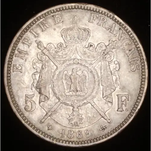 FRANCE Silver 5 FRANCS (2)