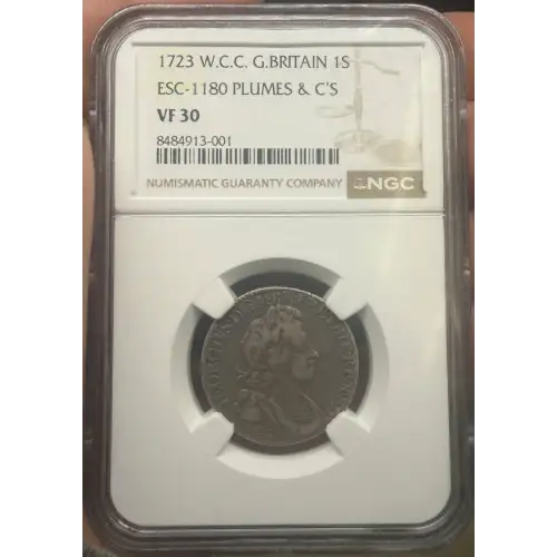 George I WCC 1 Shilling