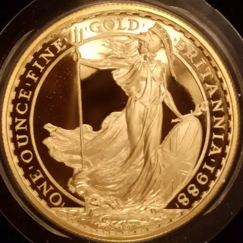 Gold Britannia 1 oz 100 Pounds Proof