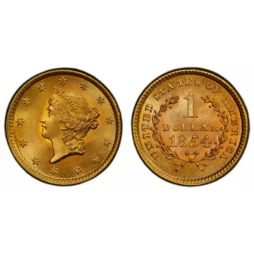 Gold Dollar (1849 - 1889) - Type 1
