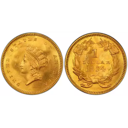 Gold Dollar (1849 - 1889) - Type 2