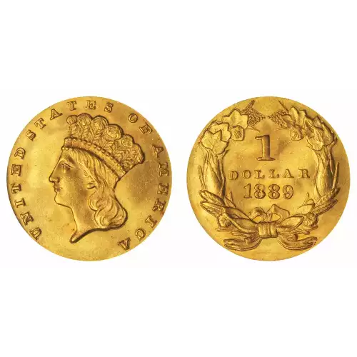 Gold Dollar (1849 - 1889) - Type 3