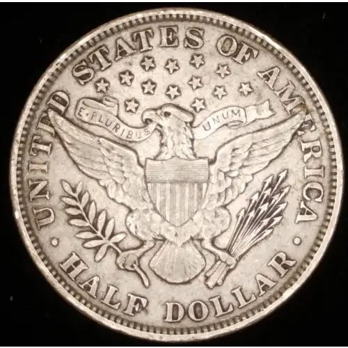 Half Dollars---Barber 1892-1915 -Silver- 0.5 Dollar (2)