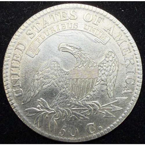 Half Dollars---Capped Bust, Lettered Edge 1807-1836 -Silver- 0.5 Dollar (2)