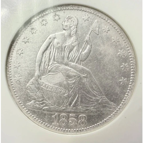 Half Dollars---Liberty Seated 1839-1891 -Silver- 0.5 Dollar (3)