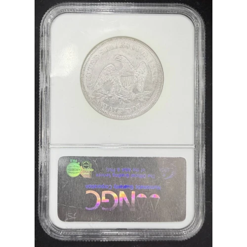 Half Dollars---Liberty Seated 1839-1891 -Silver- 0.5 Dollar (2)