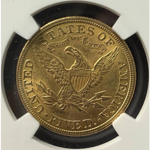 Half Eagles---Liberty Head 1839-1908 -Gold- 5 Dollar (2)
