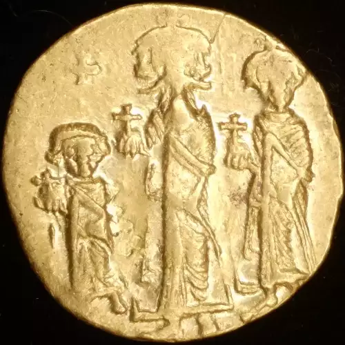 Heraclius, Heraclius Constantine, & Heraclonas, AV Solidus