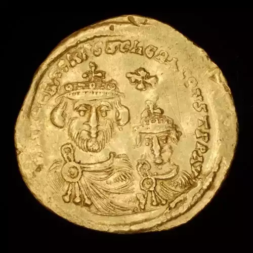 Heraclius w/ Heraclius Constantine, AV Solidus
