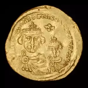 Heraclius w/ Heraclius Constantine, AV Solidus