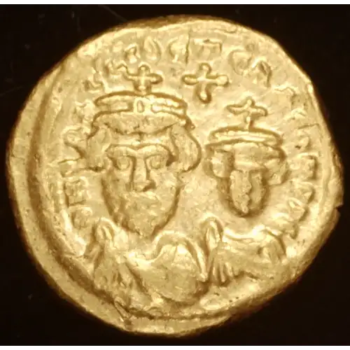 Heraclius w/ Heraclius Constantine, AV Solidus