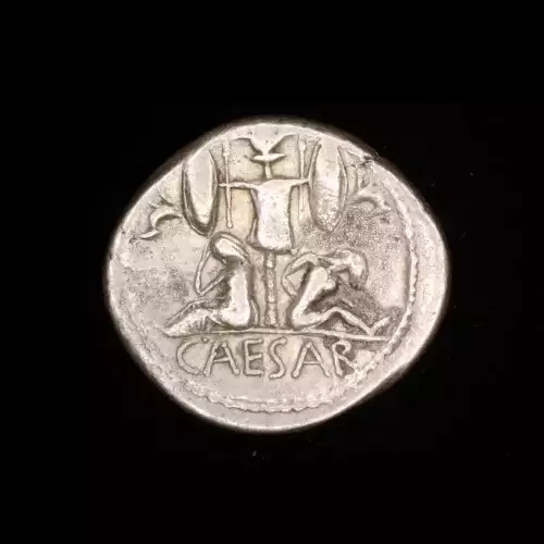 Julius Caesar, AR Denarius