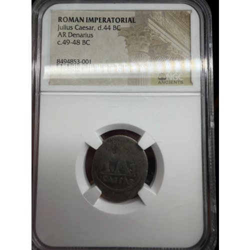 Julius Caesar, AR Denarius (3)
