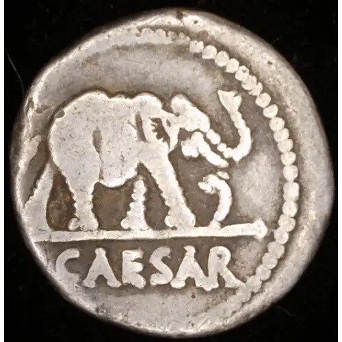 Julius Caesar, AR Denarius