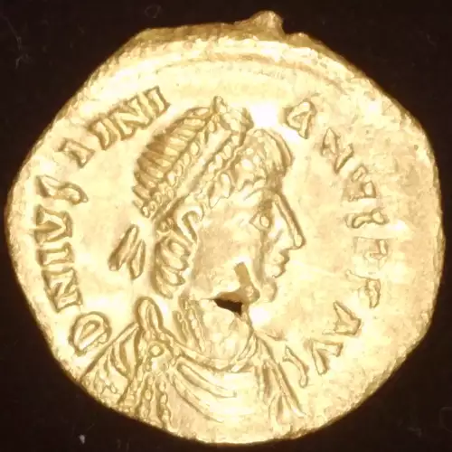 Justinian I, AV Tremissis