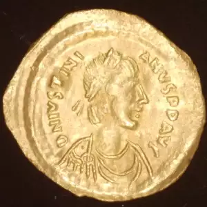 Justinian I, AV Tremissis