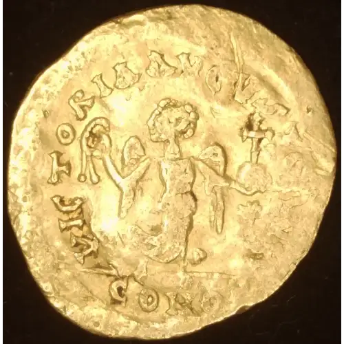 Justinian I, AV Tremissis (2)