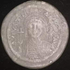 Justinian I 'the Great', AE Follis