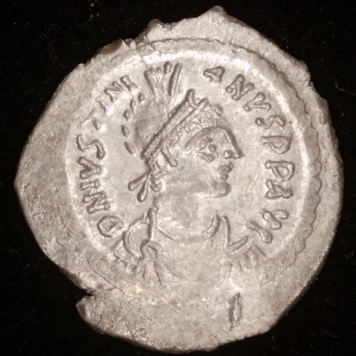 Justinian I 'the Great', AR Siliqua