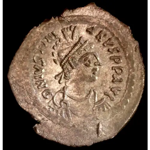 Justinian I 'the Great', AR Siliqua (3)