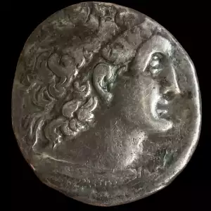 Kleopatra III and Ptolemy X, AR Tetradrachm