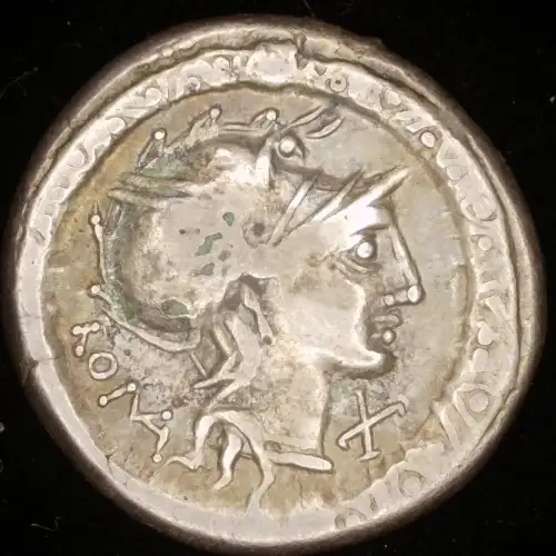 L. Torquatus, Fourrée Denarius