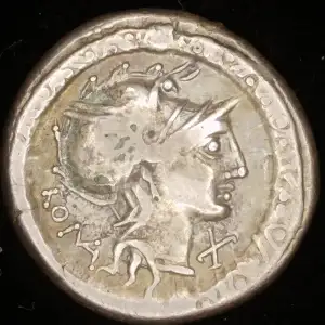 L. Torquatus, Fourrée Denarius