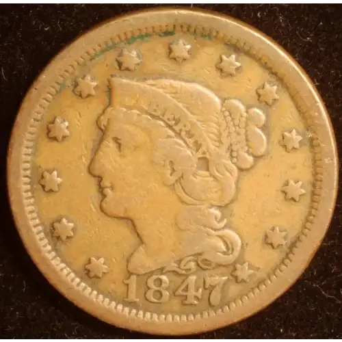 Large Cents - Braided Hair Cent (1839-1857)