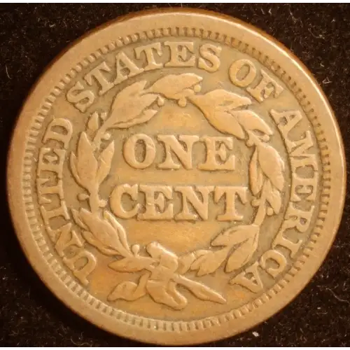 Large Cents - Braided Hair Cent (1839-1857) (2)