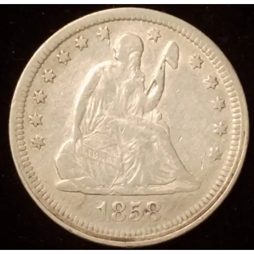 Liberty Seated Quarter Dollar